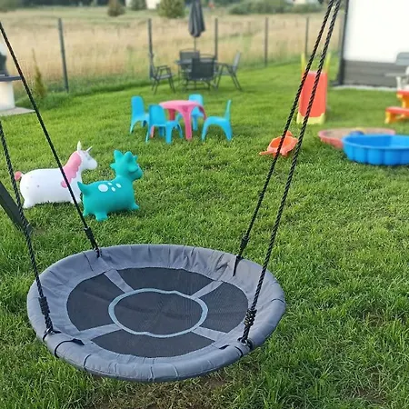 بيت للعطل Anielski Zakatek J&r Nad Baltykiem Delux Z Balia Ogrodowa Z Jacuzzi I Klimatyzacja ملنك