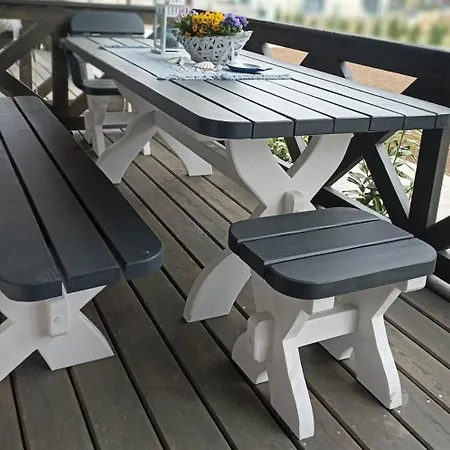 Hébergement de vacances Anielski Zakatek J&r Nad Baltykiem Delux Z Balia Ogrodowa Z Jacuzzi I Klimatyzacja