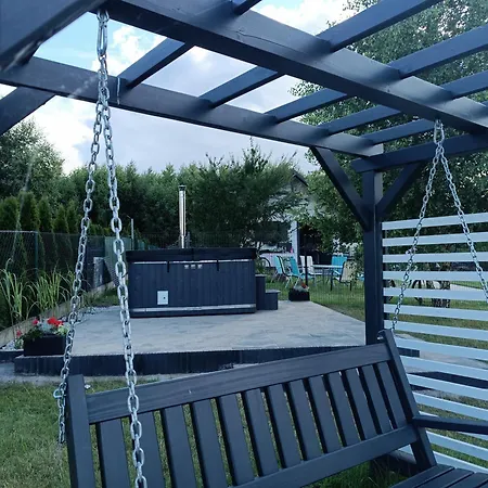 Anielski Zakatek J&r Nad Baltykiem Delux Z Balia Ogrodowa Z Jacuzzi I Klimatyzacja بيت للعطل *